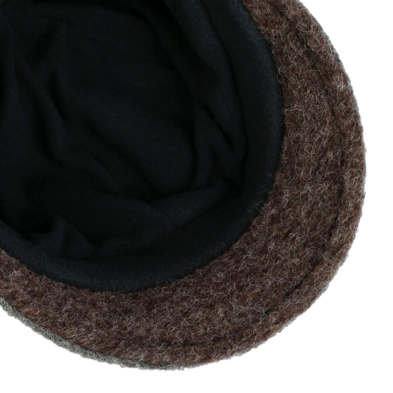 LIERYS Cosiella Patchwork Ballonmütze Damen Made in Italy