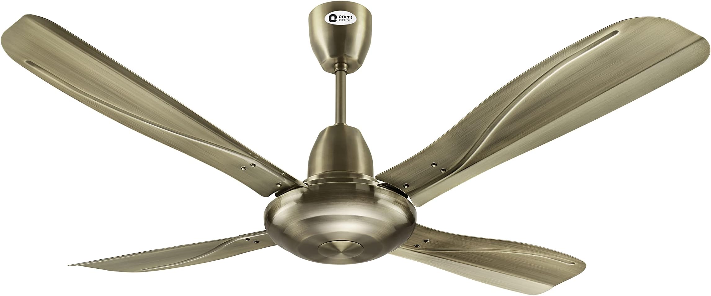 Orient Electric Decorative Stallion 1320mm Ceiling Fan (Brushed Brass)