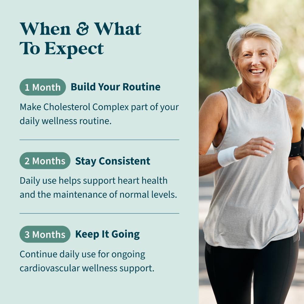 Pattern Wellness Cholesterol Complex Supplement – 90 Vegan Capsules — Amazon image 5