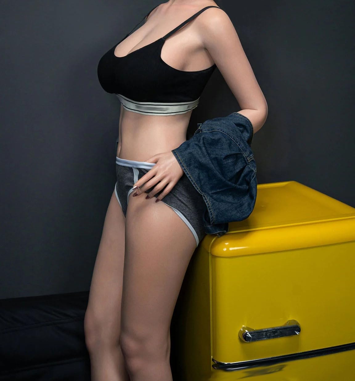 61LB Lifelike Sex Doll, 1:1 Design, 3-in-1 Male Masturbation Toy, Dual Entry Pussy and Anal Passage Adult Male Sex Toy with Accessories, Suitable for Single Couples