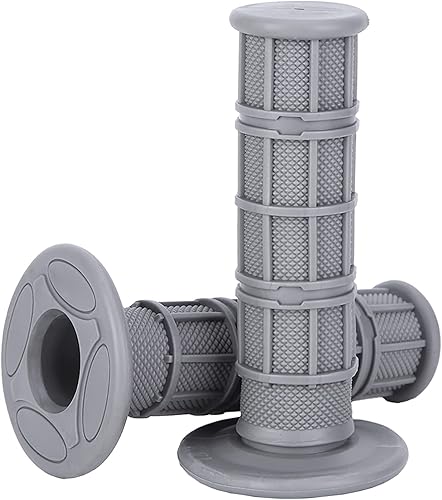 Empuñadura de manillar de motocicleta, agarre antideslizante de silicona suave con 7/8 pulgadas 0.866 in para todo todoterreno ATV Dirt Bike,