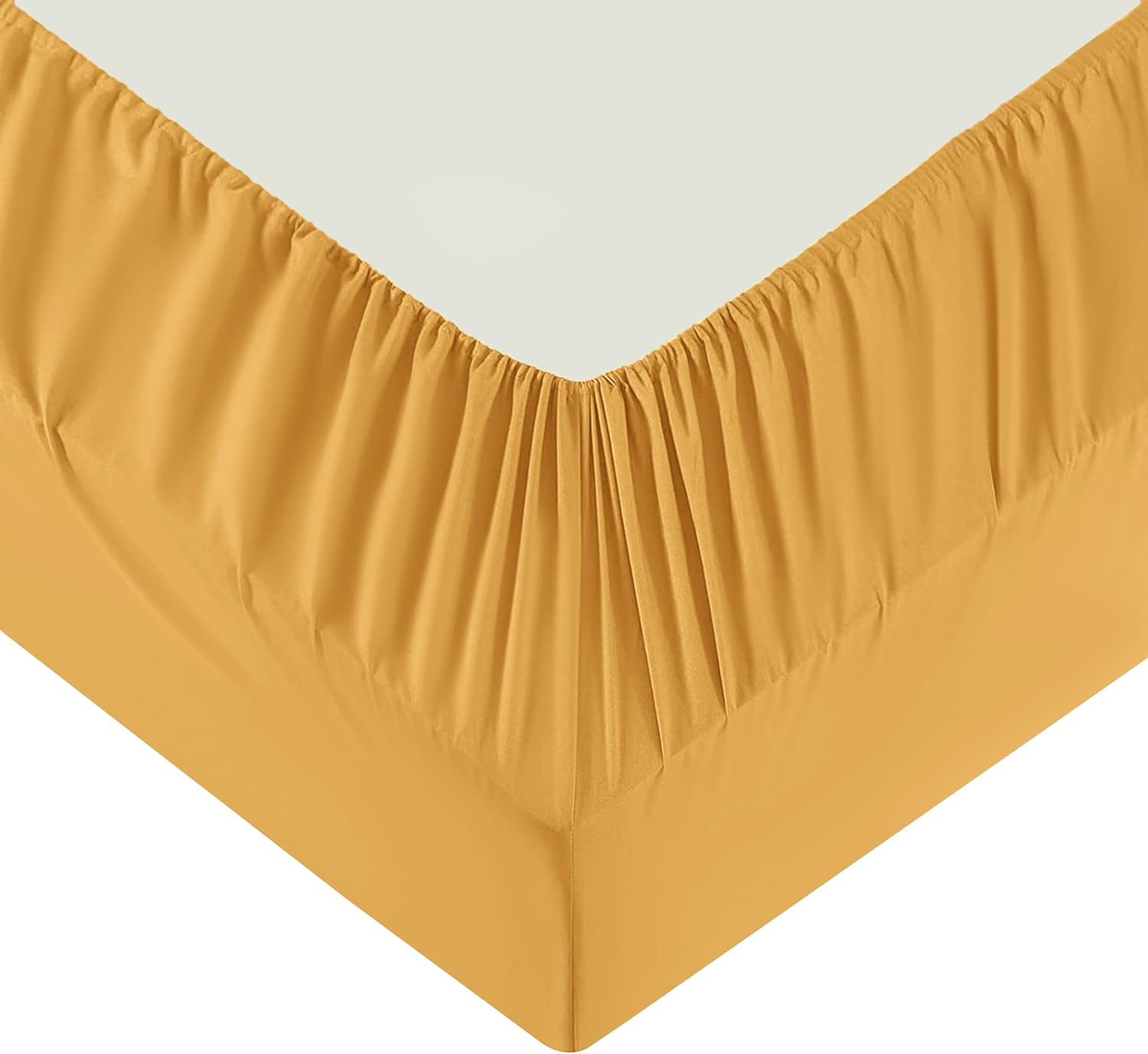 Moonlight Bedding Double Fitted Sheet 25cm Deep Pockets Ultra Soft