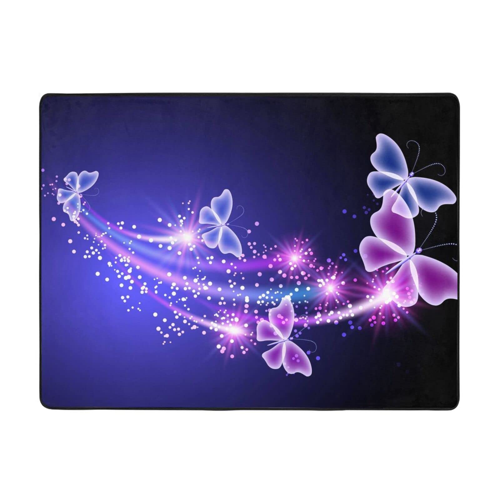 Tapis violet antidérapant de bureau et balcon pour créer un coin lecture cosy