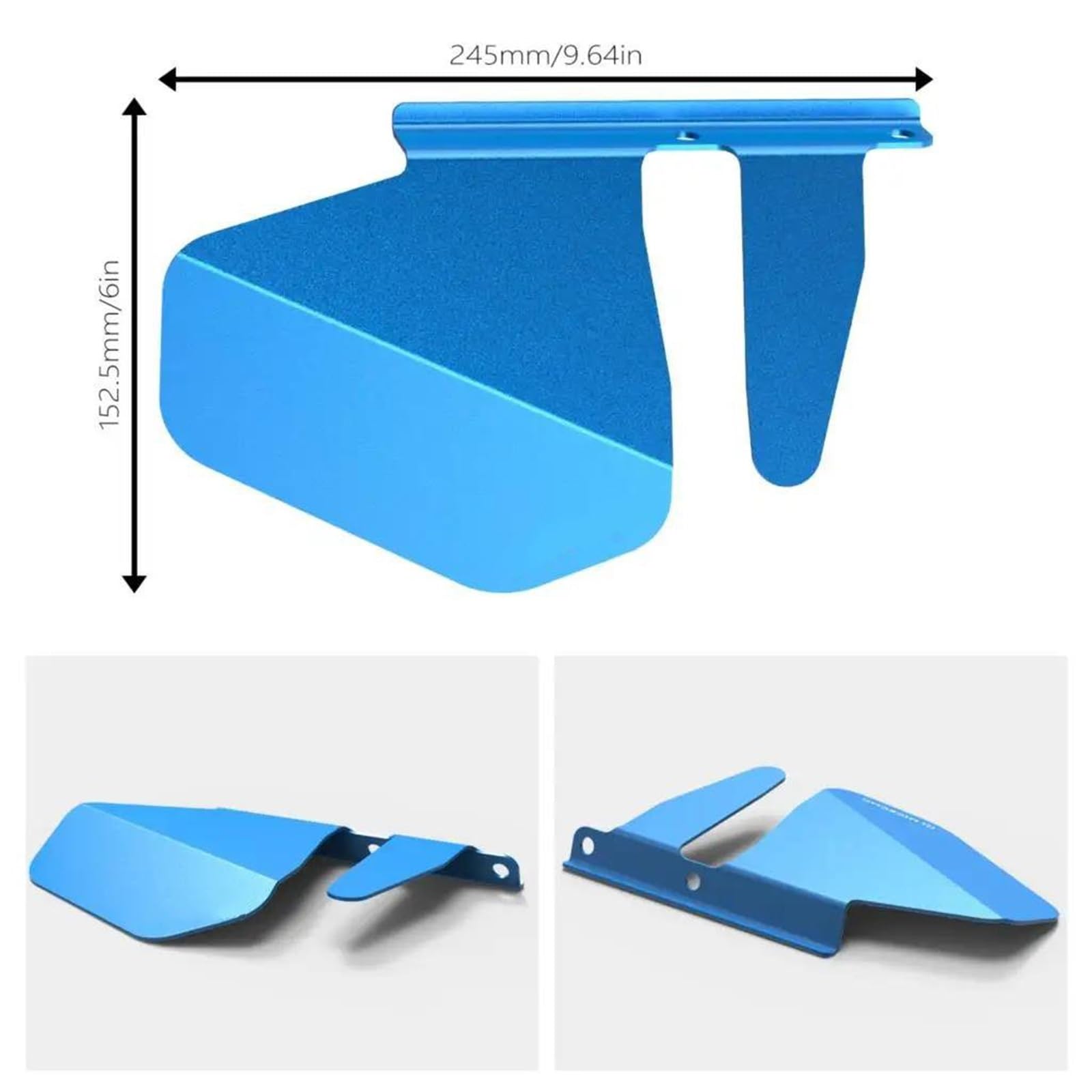 Accessori Per Moto Parafango Posteriore Per Yamaha Per Tenere 700 XTZ T700 Rally 2020 2021 2022 2023 2024(Blu)