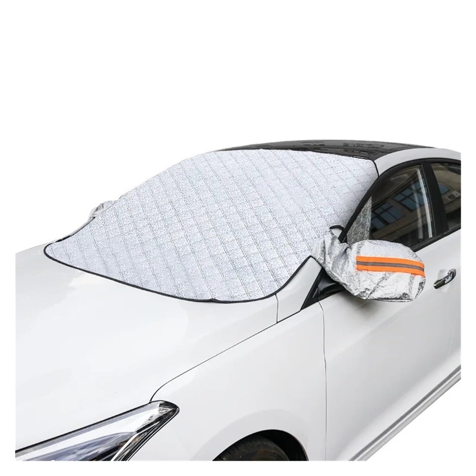Cubierta de Parabrisas Coche magnético Engrosada, Protector Solar contra la Nieve, Escarcha, Delantero, Impermeable, a Prueba Viento Protector Parabrisas Coche(SUV Version)