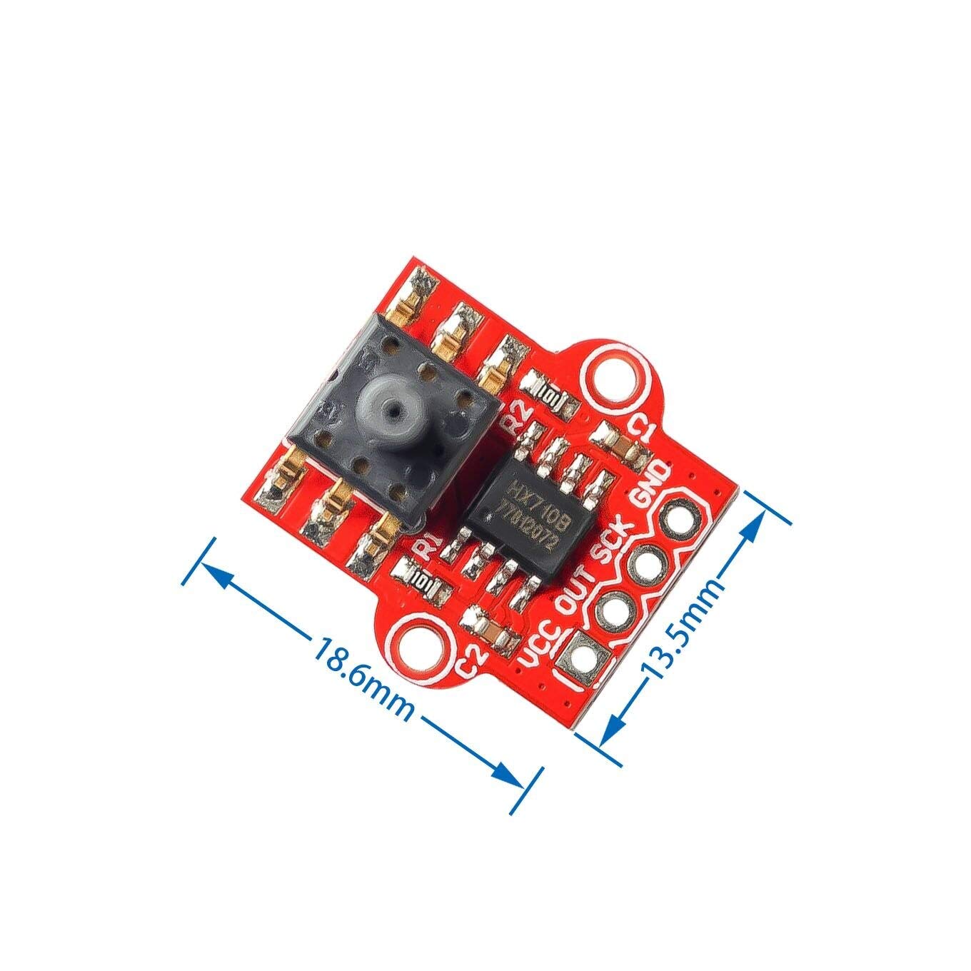 10PCS/LOT 3.3-5V Digital Barometric Pressure Sensor Module Liquid Water Level Controller Board 0-40KPa for Arduino 3.3V-5V