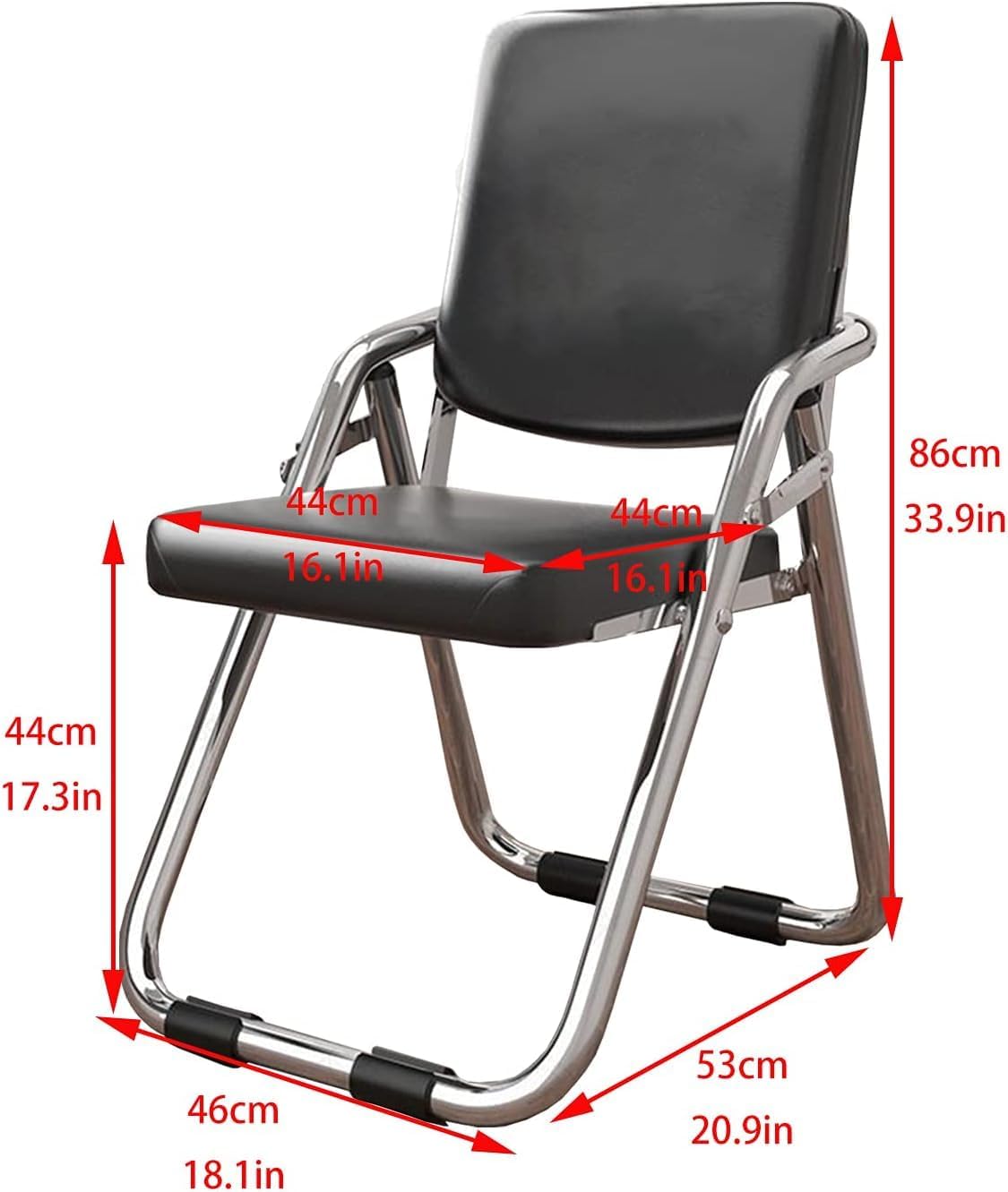 Compact Folding Office Chair with Ergonomic Comfort, UK Ubuy