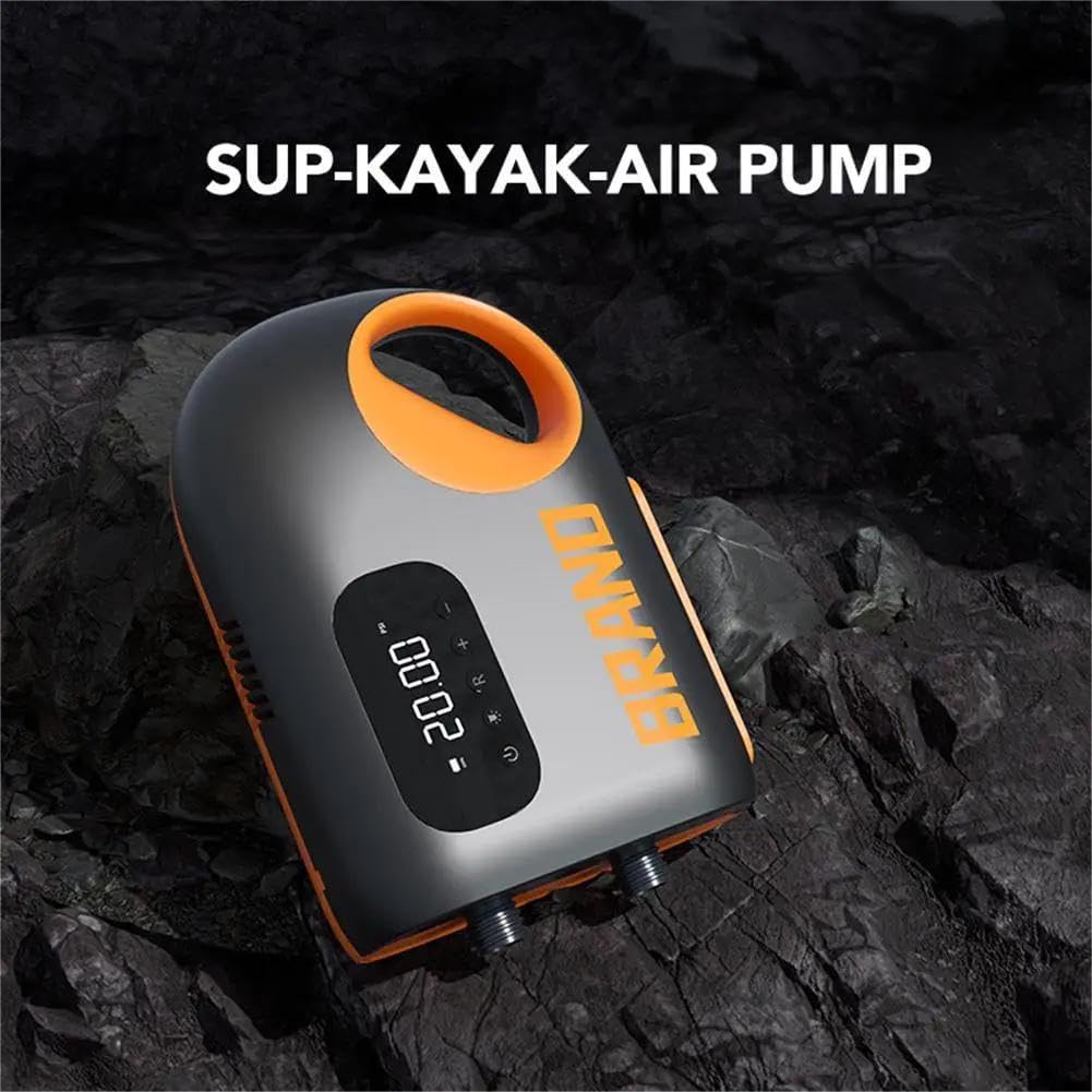 Bomba eléctrica de pádel 18000mAh,Bomba de aire eléctrica 20 psi,Bomba de aire portátil Sup,Inalámbrico,Iluminación LED,para tablas de surf, tiendas y otros aparatos inflables