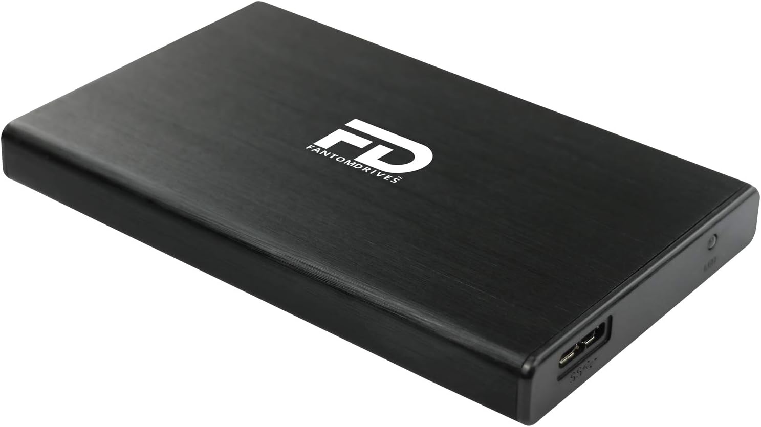 FD Portable 5TB Hard Drive - USB 3.2 Gen 1-5Gbps - GForce Mini Aluminum- Compatible with Mac/Windows/PS4/Xbox (GF3BM5000U) by Fantom Drives : Electronics