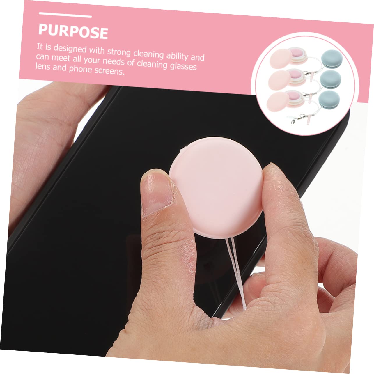 Healvian 30 Piezas toallita limpiadora de macarrones screen cleaner limpiador pantalla limpiador de tabletas para lentes para anteojos portátil pantallas ordenador gafas paño