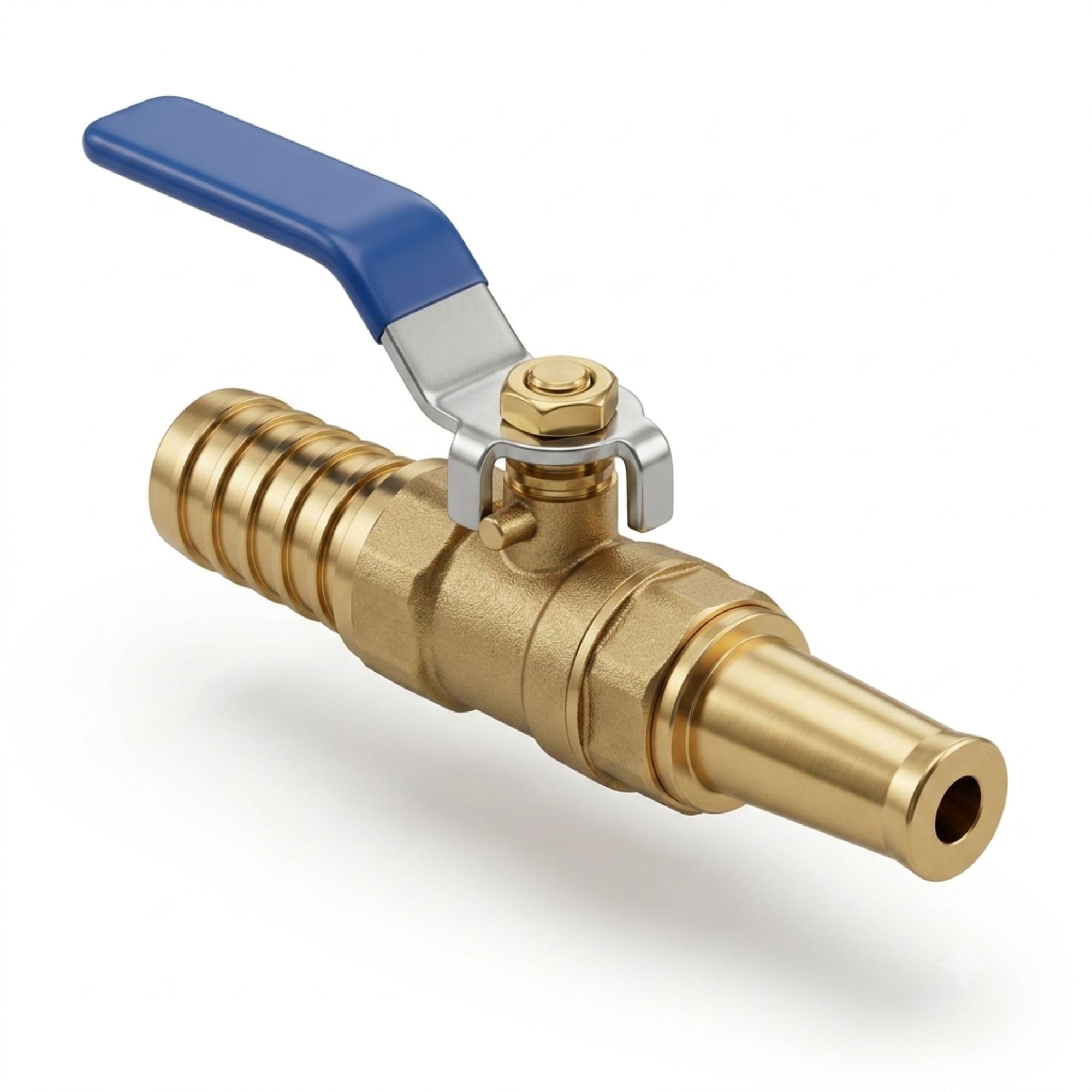 VISHESH ENTERPRISE 20mm Brass Shut Off Nozzle Heavy Duty Solid Brass Hose Pipe Nozzle, Leak-Proof Water Flow Control Valve for Fire Hose Reel, Industrial Cleaning & Garden Irrigation-image-19