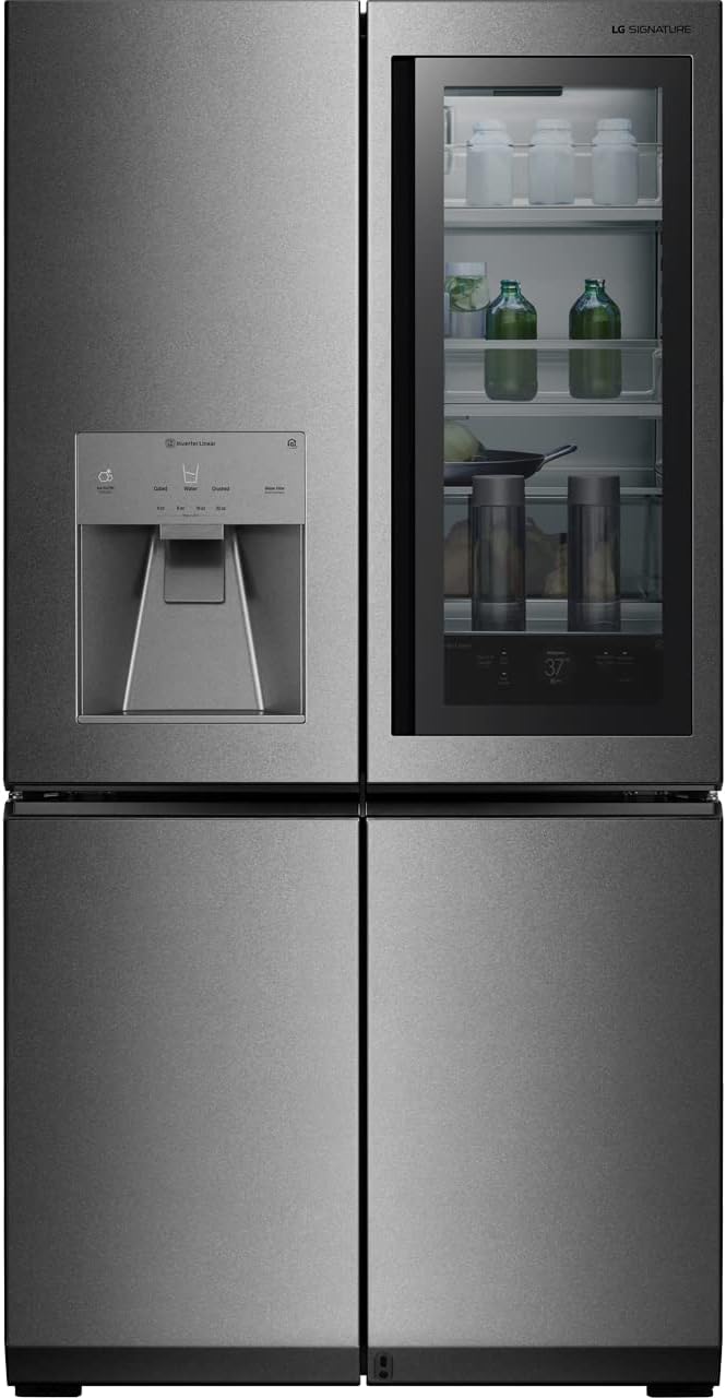 LG LSR100 Freestanding A++ Rated American Fridge Freezer -Stainless Steel [Energy Class A++]