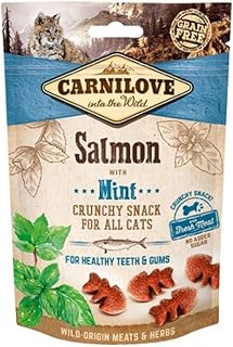 CARNILOVE Feline Crunchy Snack Salmon, Mint, 50 g product image