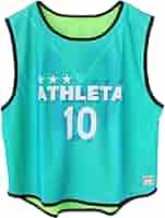 ATHLETA ビブス 10枚セット 蛍光イエロー 巾着付き ビブス10枚セット
