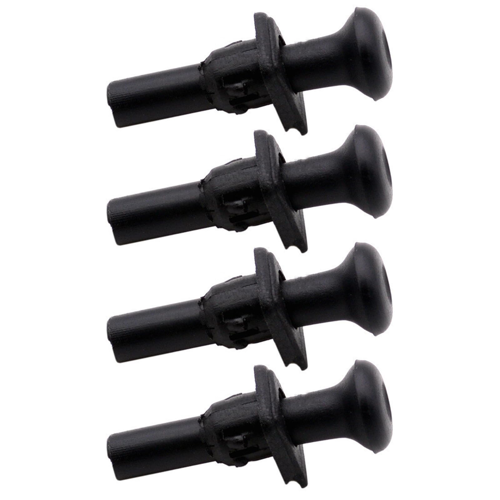 Msioytog Black 4 Set Pull Knobs Car Door Pin Pull Knobs For Vehicle 191837187 Automotive Accessories Replacement Part Automotive Accessories