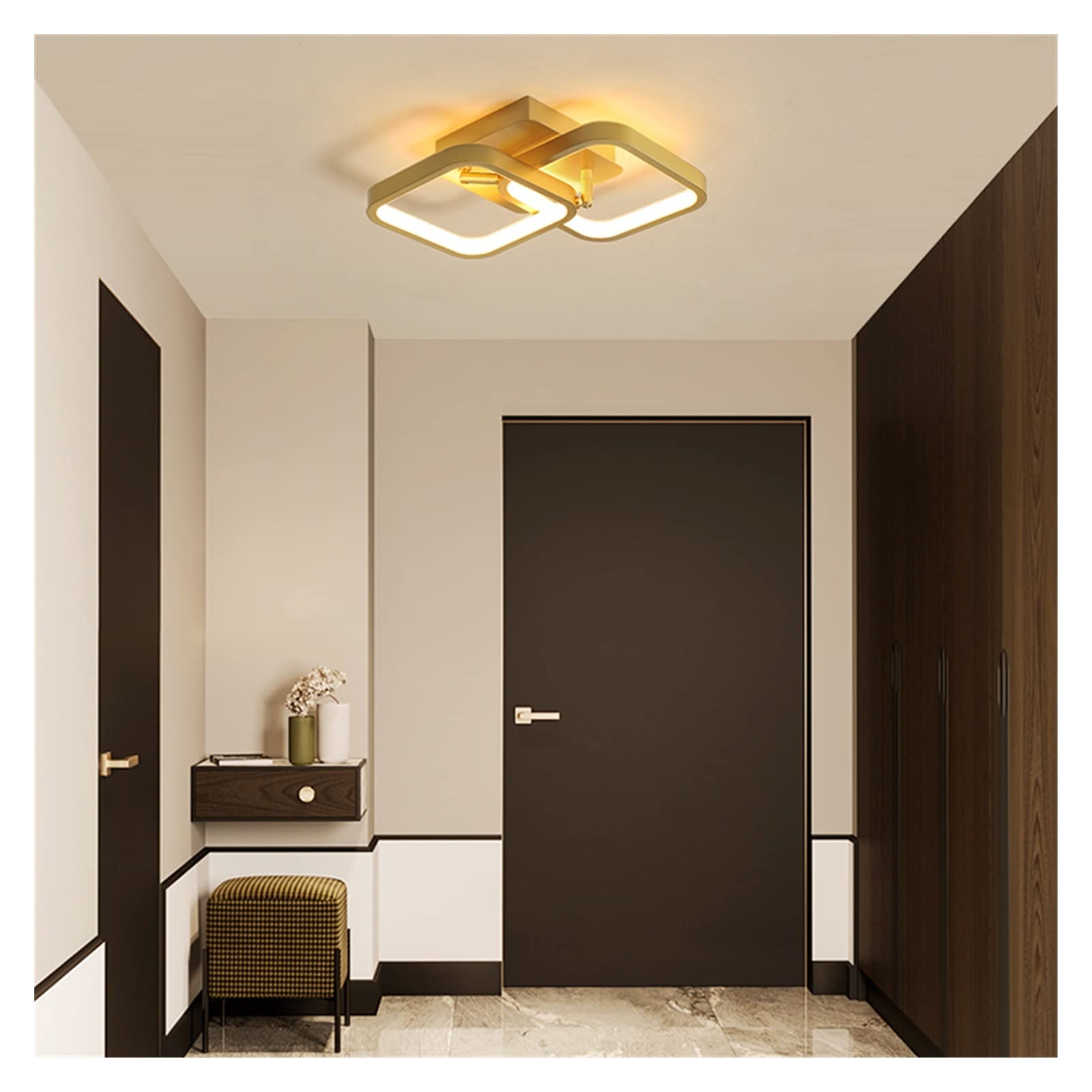 Daoke Chandelier, Hanging Lights for Nordic Balcony, Modern Minimalist, Entrance Hallway, Hanging Lights, Ceiling Closet, Bedroom, Hallway, Stairs, Light