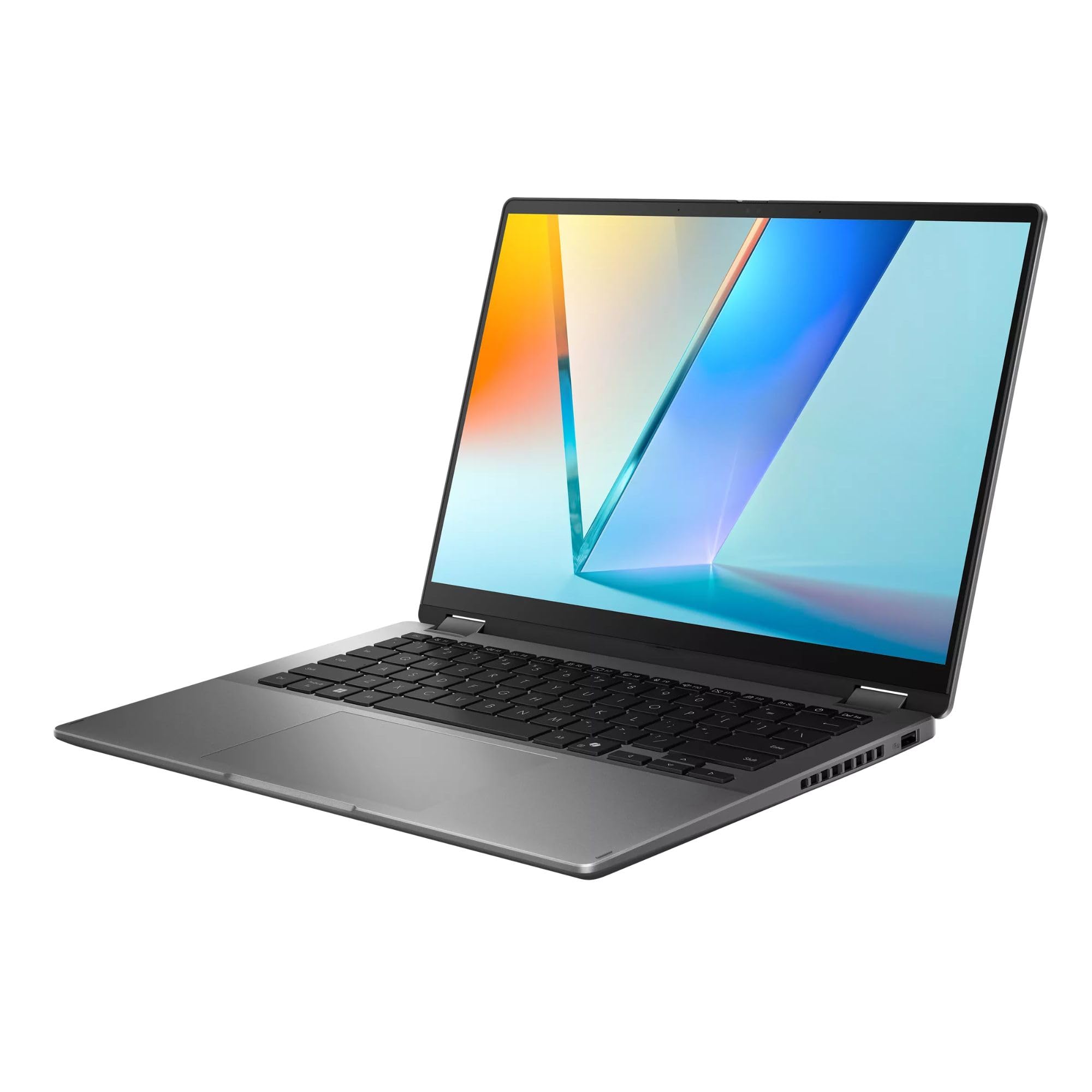 SIMPLETEK - PC Convertibile 14" Touch 16GB 480GB W11 (Ricondizionato) | PC convertibile 2-in-1, touchscreen OLED, LPDDR5X, SSD PCIe 4.0, Wi-Fi 7, tastiera retroilluminata italiana, Thunderbolt 4