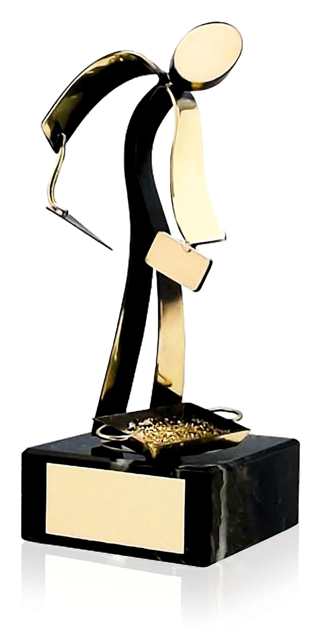 Regalo Albañil Jubilación Figura Personalizada de 17cm de Altura con peana de mármol
