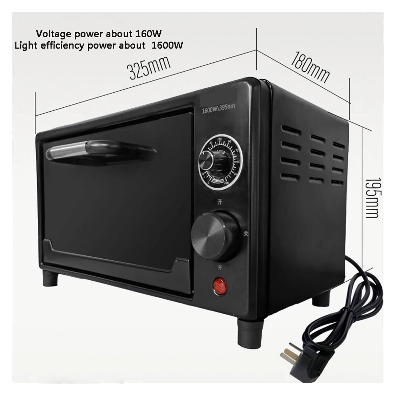 UV Curing Box 405nm Lampa ultrafioletowa LED 395nm 365nm SLA/DLP Drukowanie 3D Żywica Model Works Utwardzanie wtórne Naprawa ekranu OCA(405nm)