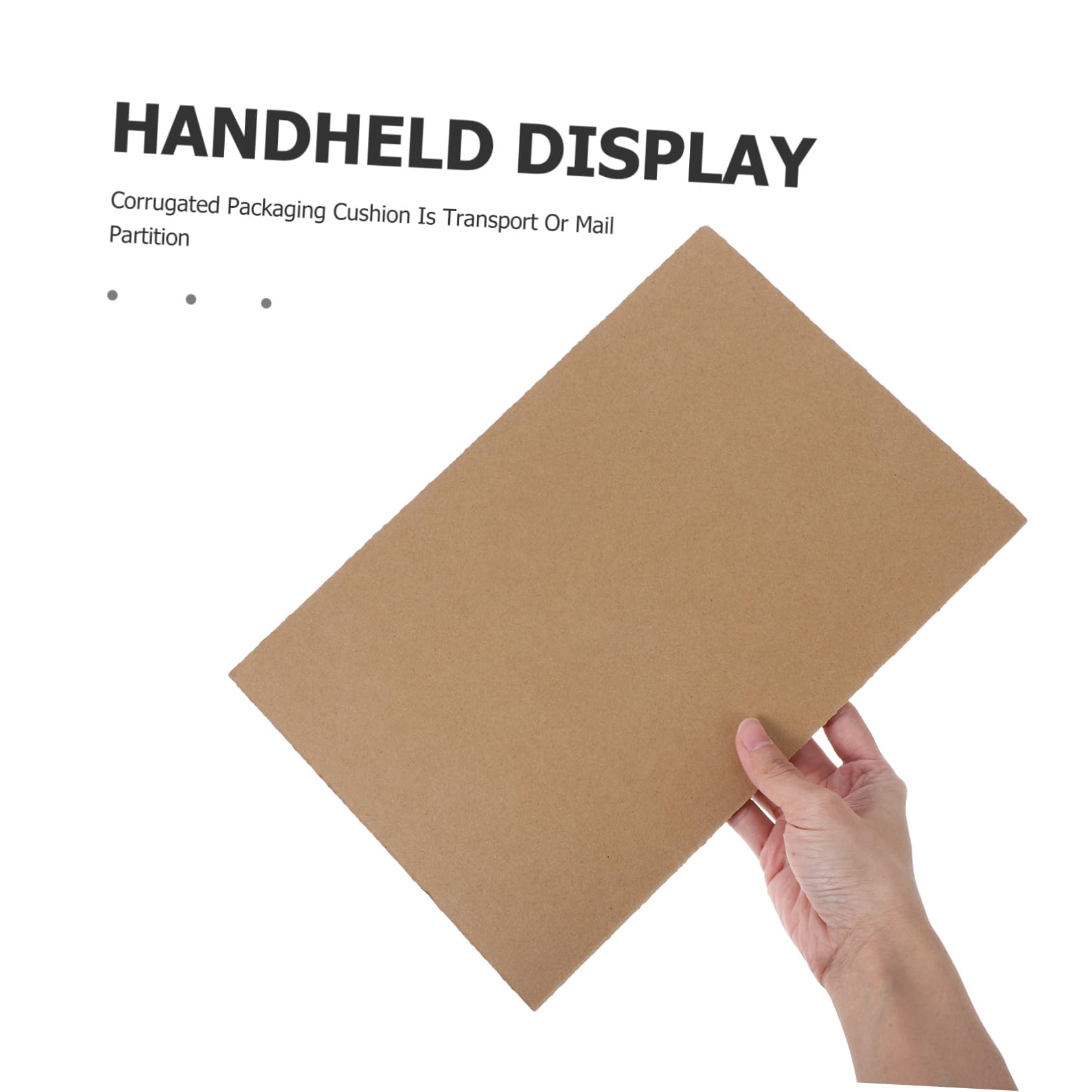 SEWACC 50 Feuilles de Calage en Carton Ondulé pour Boîtes en Carton, 3 Couches Robustes, Paquet de 50 Pièces, pour Séparateurs et Emballage Colis Lors de Déménagement