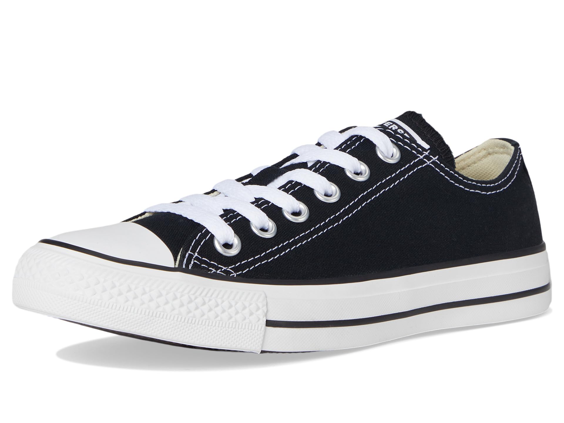 Converse All Star Monochrome Cuir Ox Trampki Mezczyzni Biały Trampki Niskie Shoes
