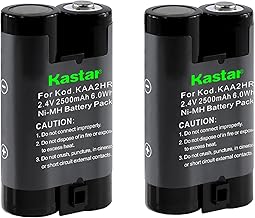 2-Pack KAA2HR Battery Replacement for Kodak EasyShare C633, C643, C643 Zoom, C653, C653 Zoom, C663, C663 Zoom, C703, C713, C713 Zoom, C743, C743 Zoom, C813, C813 Zoom, C875, C875 Zoom Camera