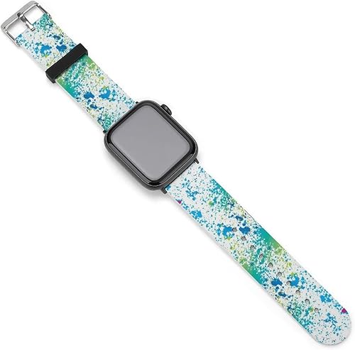 Vista 150 de Correa de reloj de silicona suave compatible con Iwatch Correa deportiva para hombres/unisex/jóvenes compatible con Iwatch Series