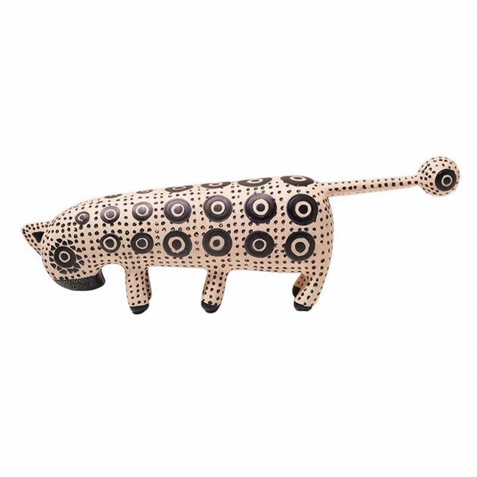 B Baosity Escultura Animal Pintado a Mano | Artística, coración, para Mesa, Estantería, Escritorio, Estilo D