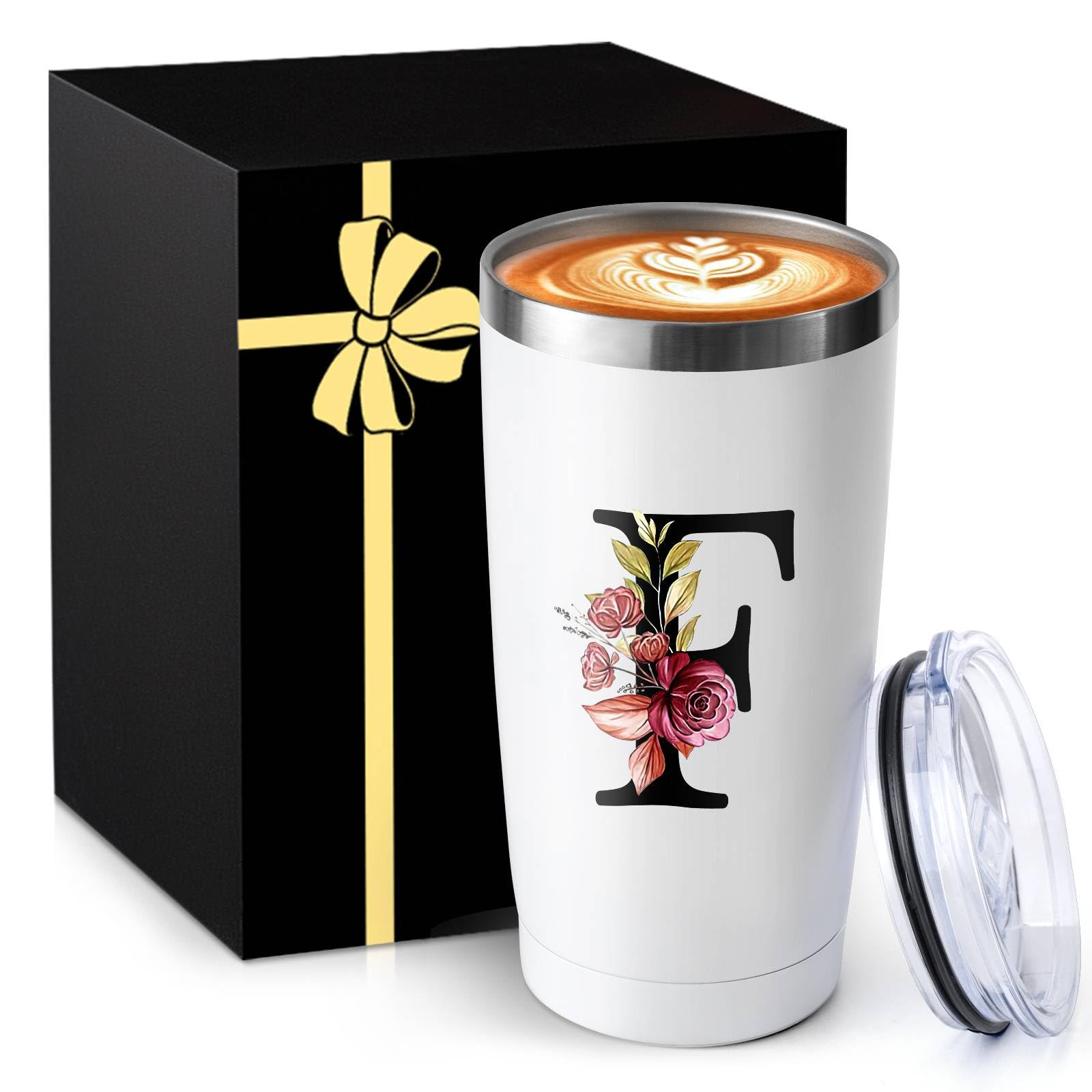 20 Oz Insulated Coffee Cup with Lid Car Tumbler Travel Mug Women Flight Attendant Pet Sitter Caregiver Musicians Dancer Cheerleaders Musician Nanny Hair Stylist Nail Teacher Chaos Coordinator Gift