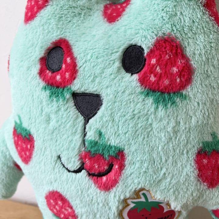 うさぎ　いちご　平成レトロ　ぬいぐるみ うさぎ いちご 平成レトロ ぬいぐるみ