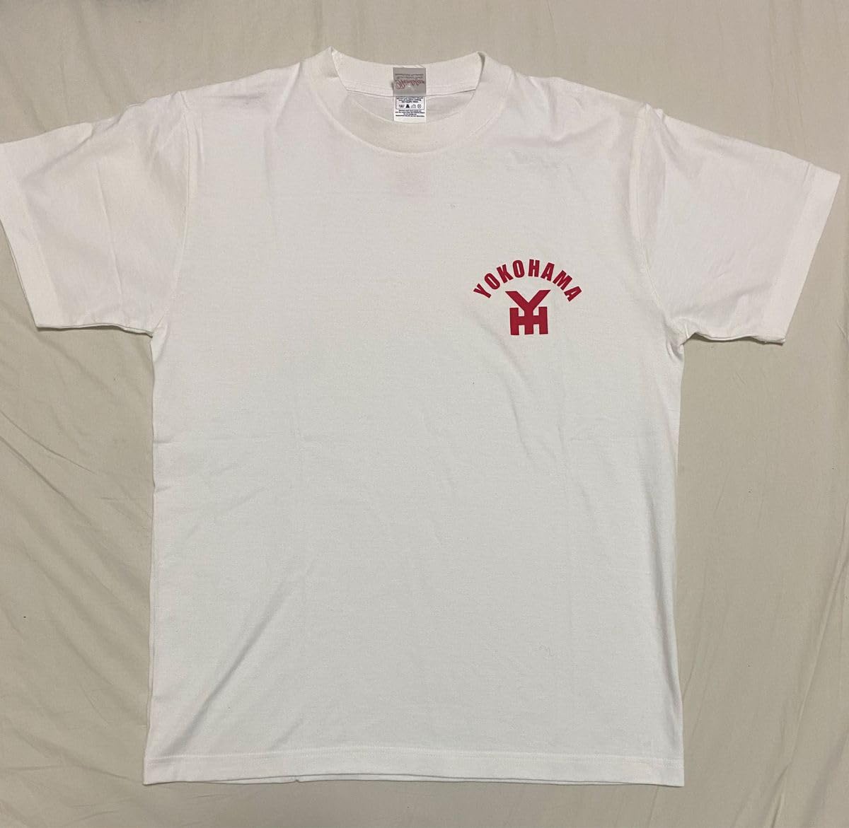 横浜高校　応援Tシャツ　Lサイズ 母校応援グッズ YOKOHAMAユニフォーム風Tシャツ&ロンT 横浜高校