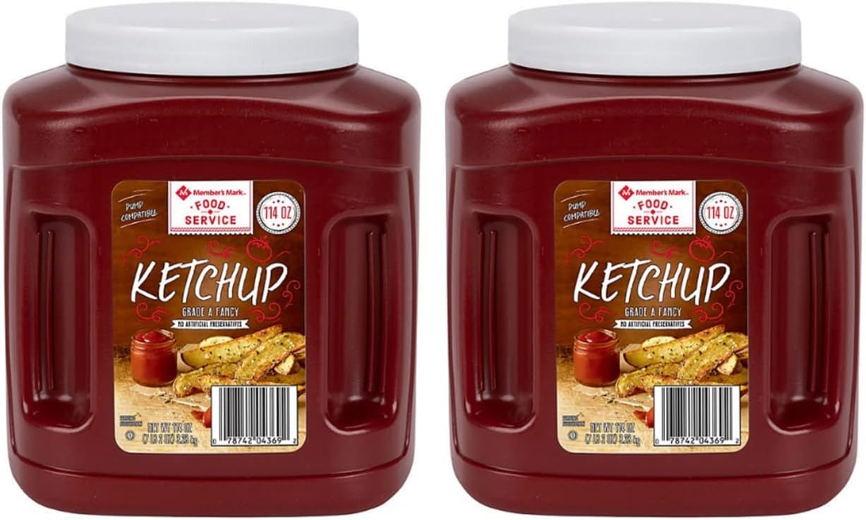 Members Mark Ketchup 114 oz, pack of 2 by Qualitatt