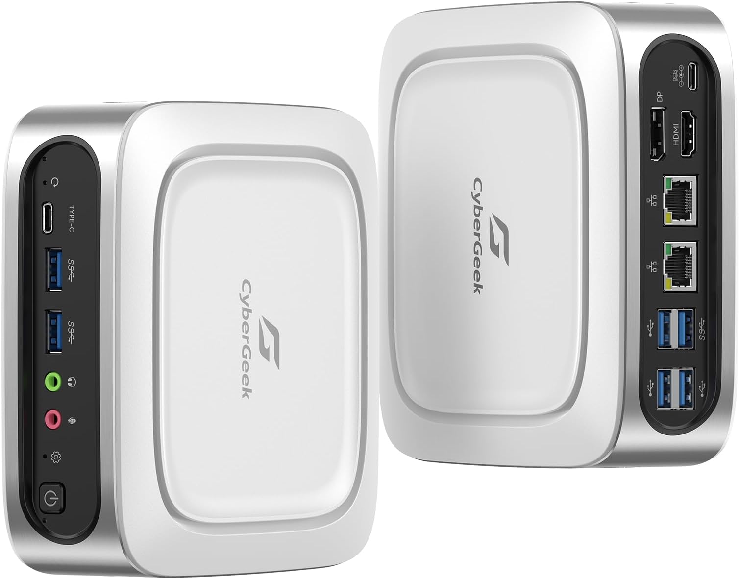 Dual LAN Mini PC, 11th Gen Core i9-11900H(8C/16T, Up to 4.9GHz), Small Desktop Computers 16GB DDR4 512GB PCIe SSD, Micro PC Supports 4K Triple Display, 6 USB Ports, Wi-Fi 6, BT5.2 Office PC