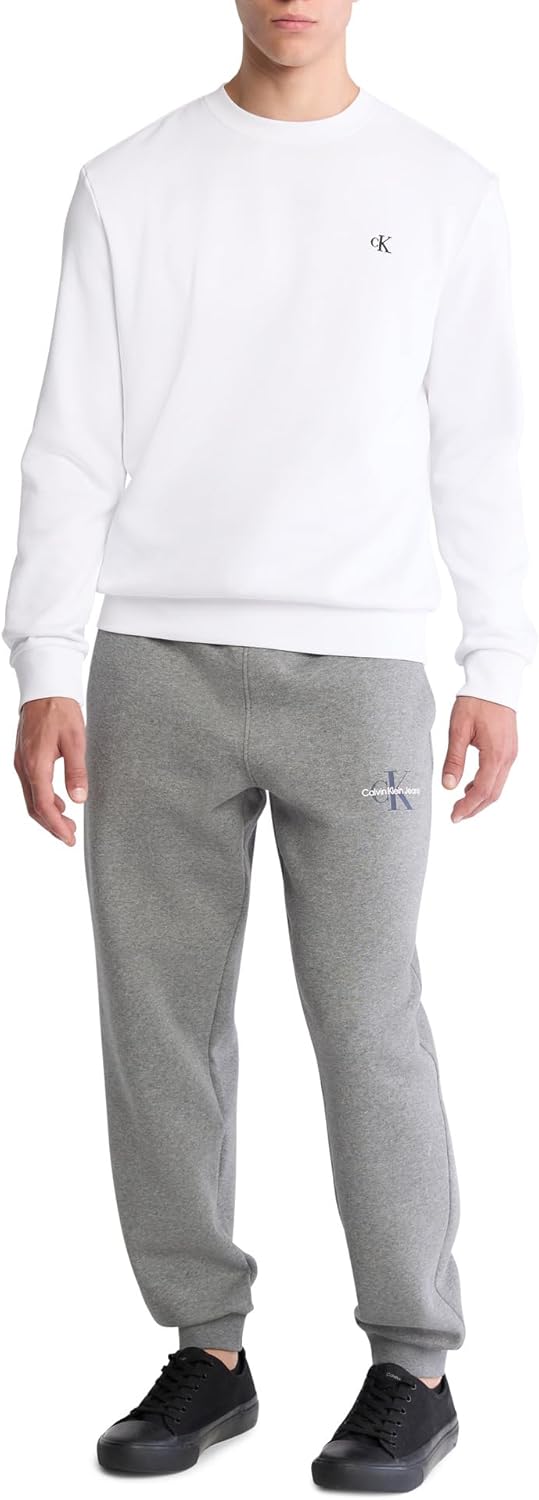 Calvin Klein Men's Archive Logo Fleece Sweatshirt - Image 3