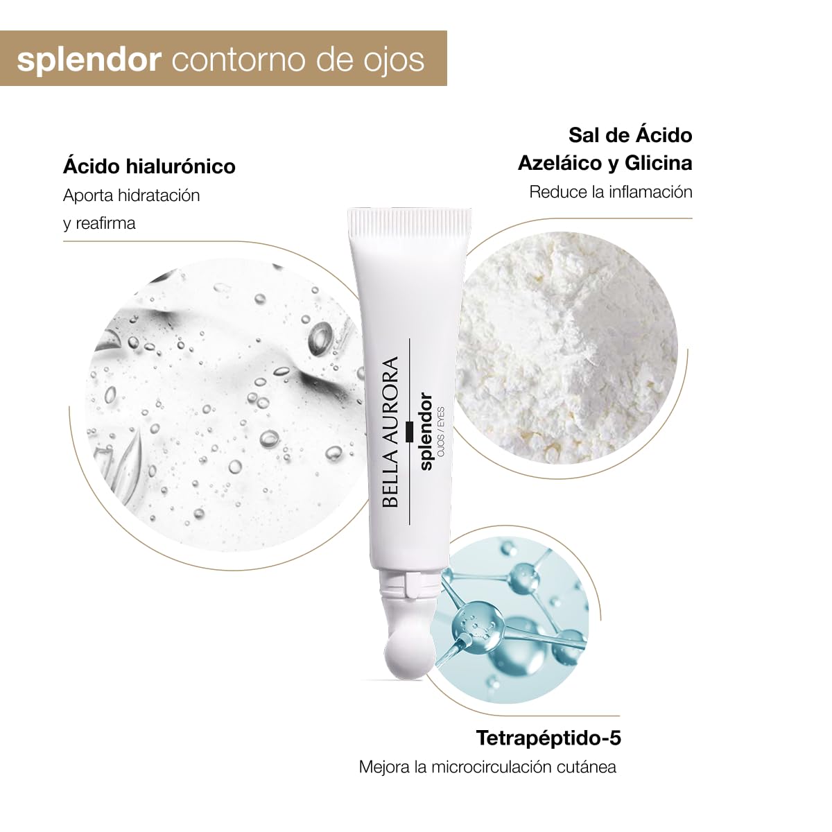 Bella Aurora Splendor 50 Pack Antiedad Noche Reafirmante | Ritual Nocturno +50 Años | Crema Regeneradora de Noche + Contorno de Ojos Antiedad | Arrugas y Redensificación | 50 ml + 15 ml