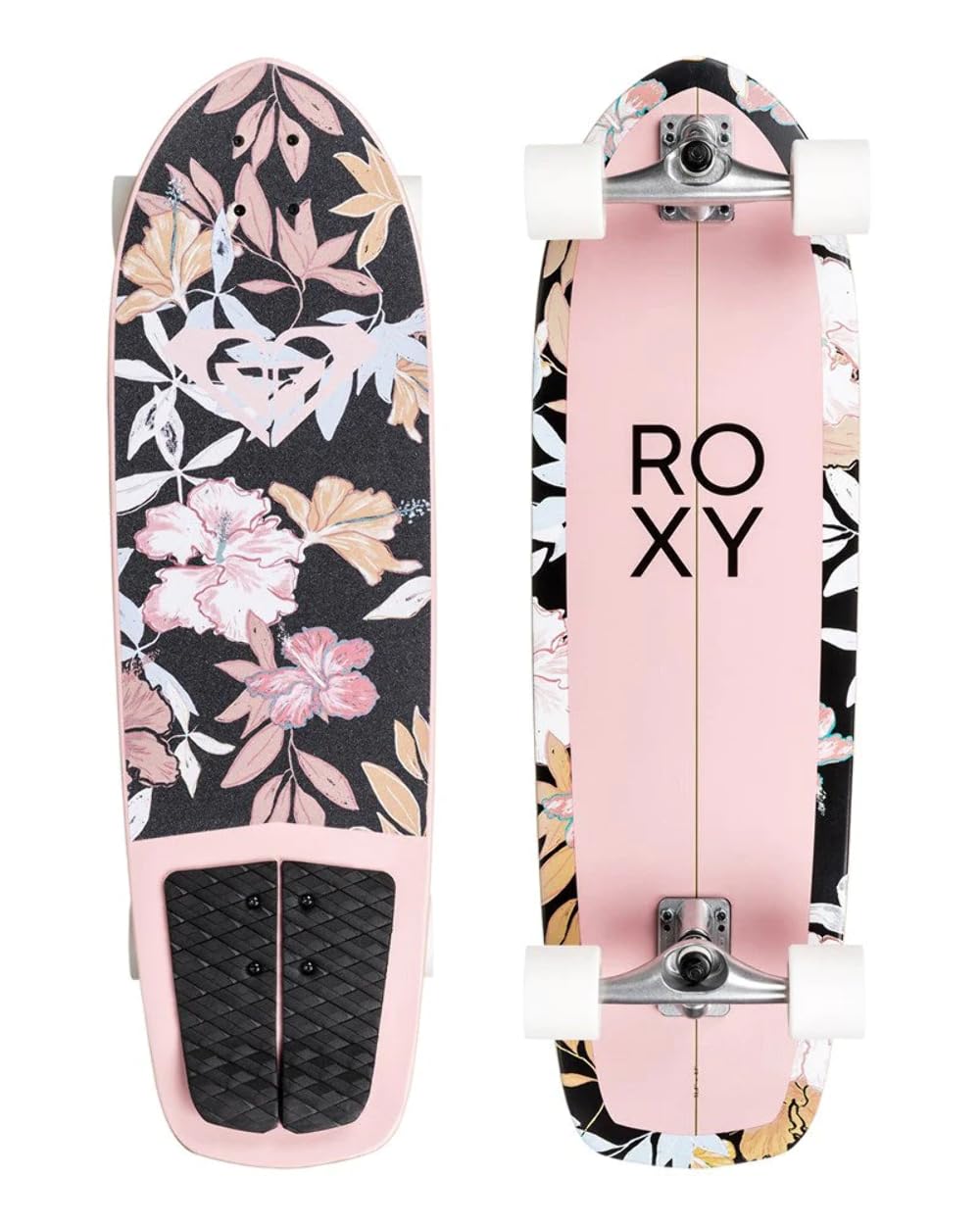 ROXY サーフスケートボード　SECRET SPOT 33.8 ピンク　花柄 Amazon.co.jp: SECRET SPOT 33.8 | SKATEBOARD : おもちゃ