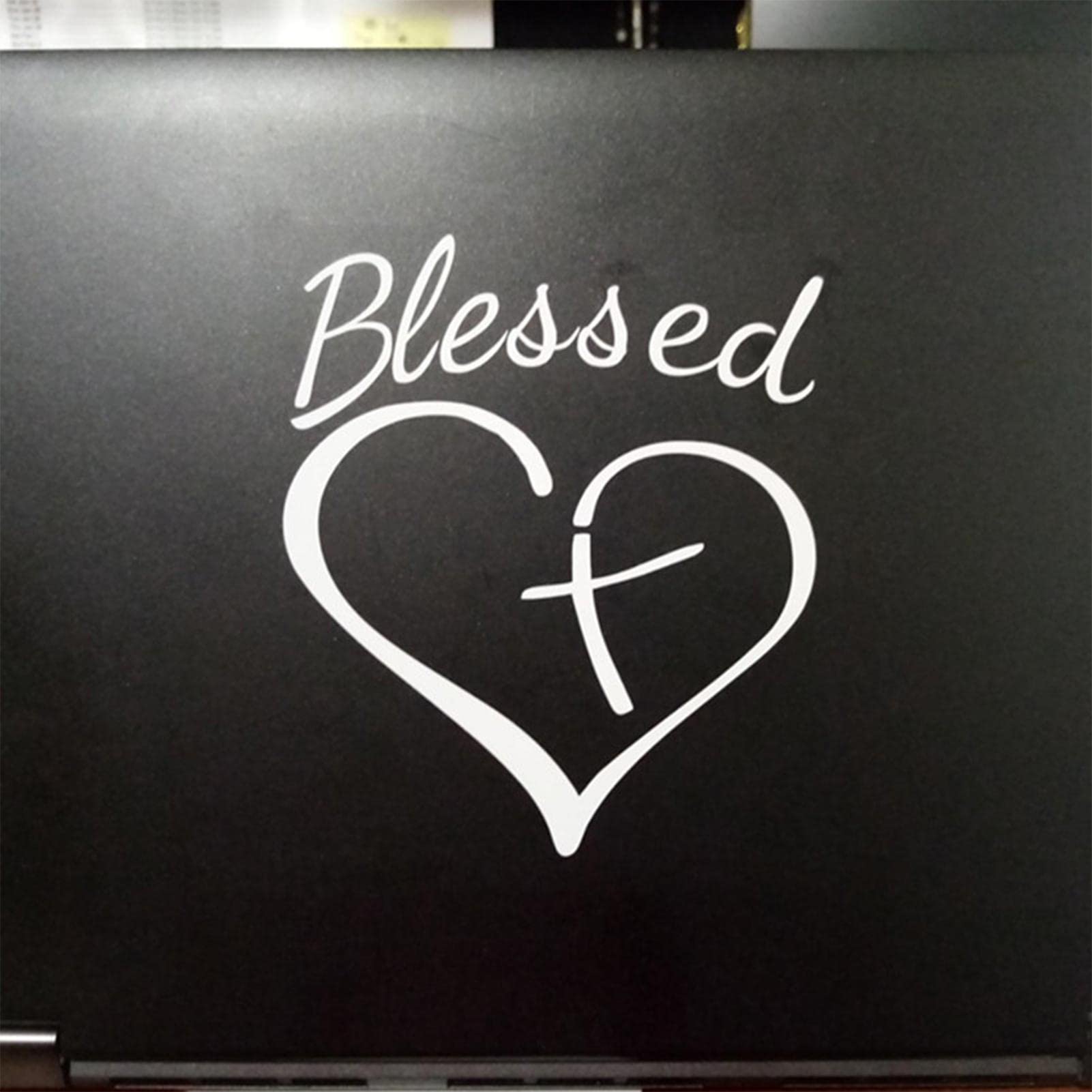 Jerusalem Cross Crusaders for Car Truck Motorcycle Windows Bumper Laptop Home Wall Decor Vinyl Sticker Decal - Size [6 in/15 cm] Tall Color- Matte Black