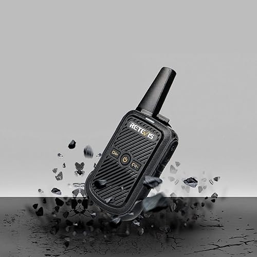 Miniatura 5 de Retevis Walkie Talkies RT15 de largo alcance, mini walkie talkie de carga rápida, USB de carga rápida, radios recargables de 2 vías para adultos,