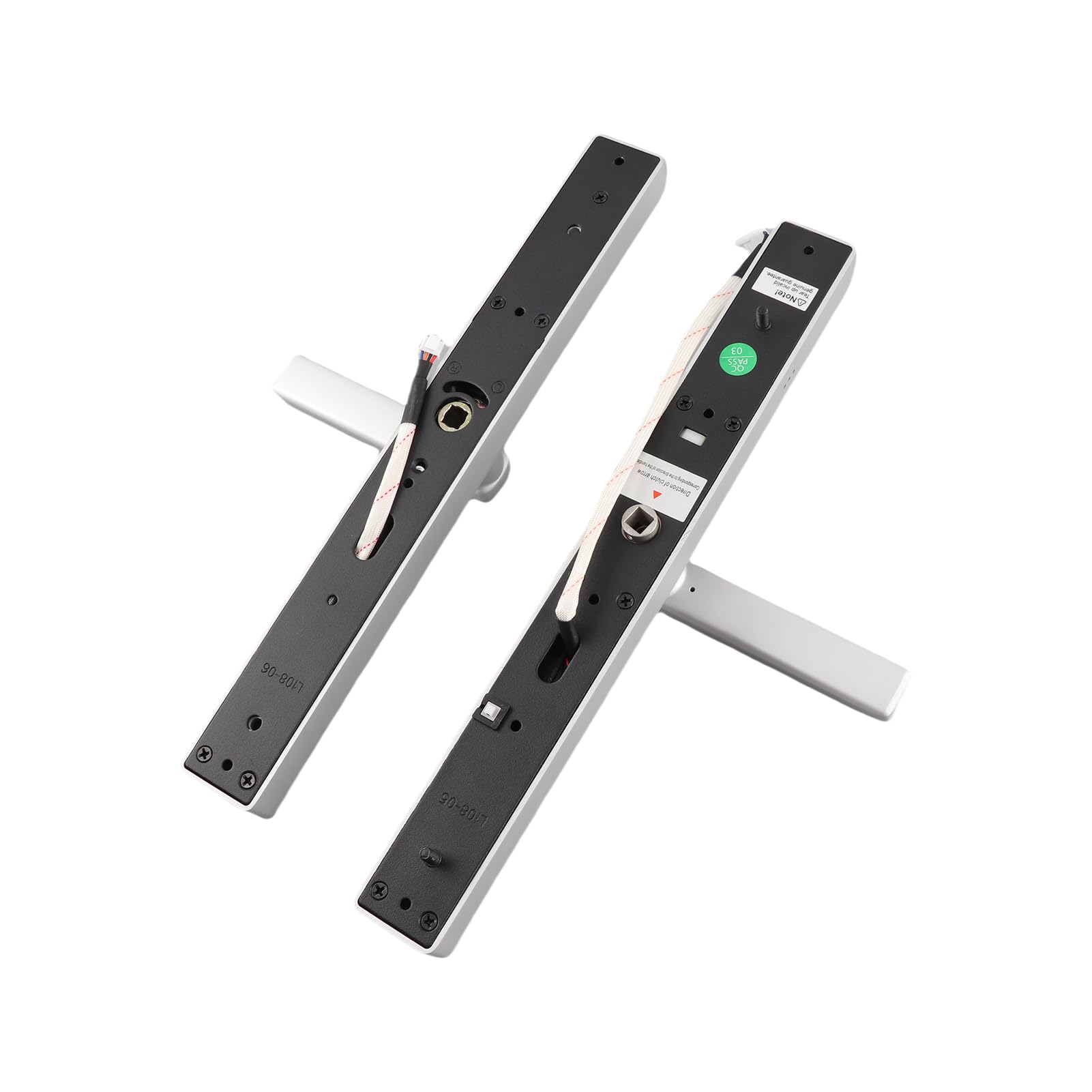 Cuifati Cerradura de Puerta con Huella Digital, WiFi, Control por App sin | Cerradura de puerta inteligente con 5 métodos de desbloqueo, aleación de aluminio, para puerta de entrada, hogar, oficina