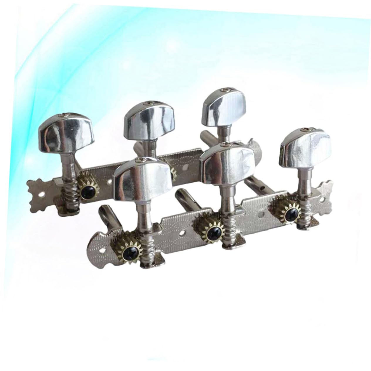 Yardwe Mini Square Head Guitar Tuning Pegs Machine Heads for Electric Bass Durable Construction for Enhanced Sound