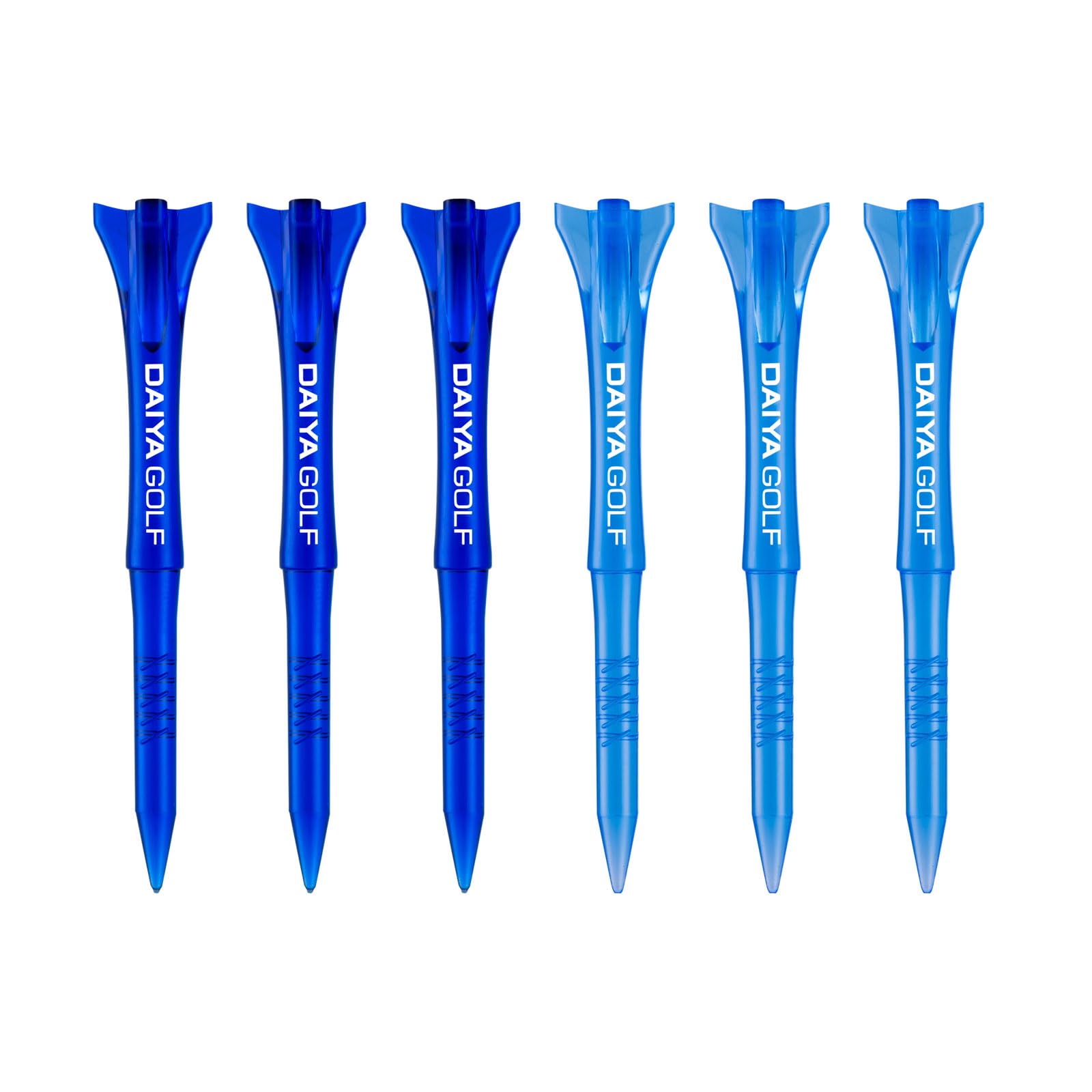 DAIYA Golf Tees, Long, Navy, Polycarbonate