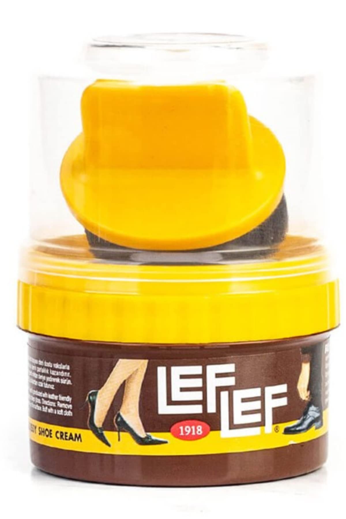 Ankanorm Nuri LefLef Pratik Cilalı Krem Ayakkabı Bakım Boyası 50 ml Kahnane, Ankanorm, Tek Beden