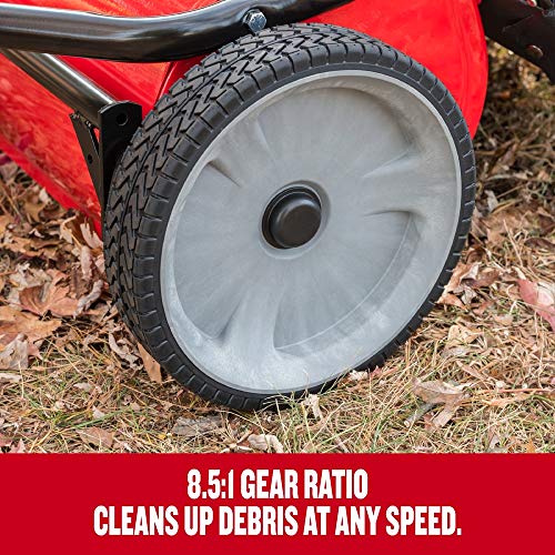 Craftsman CMXGZBF7124266 42-Inch, Hi-Speed Tow Lawn Sweeper, Width, Red