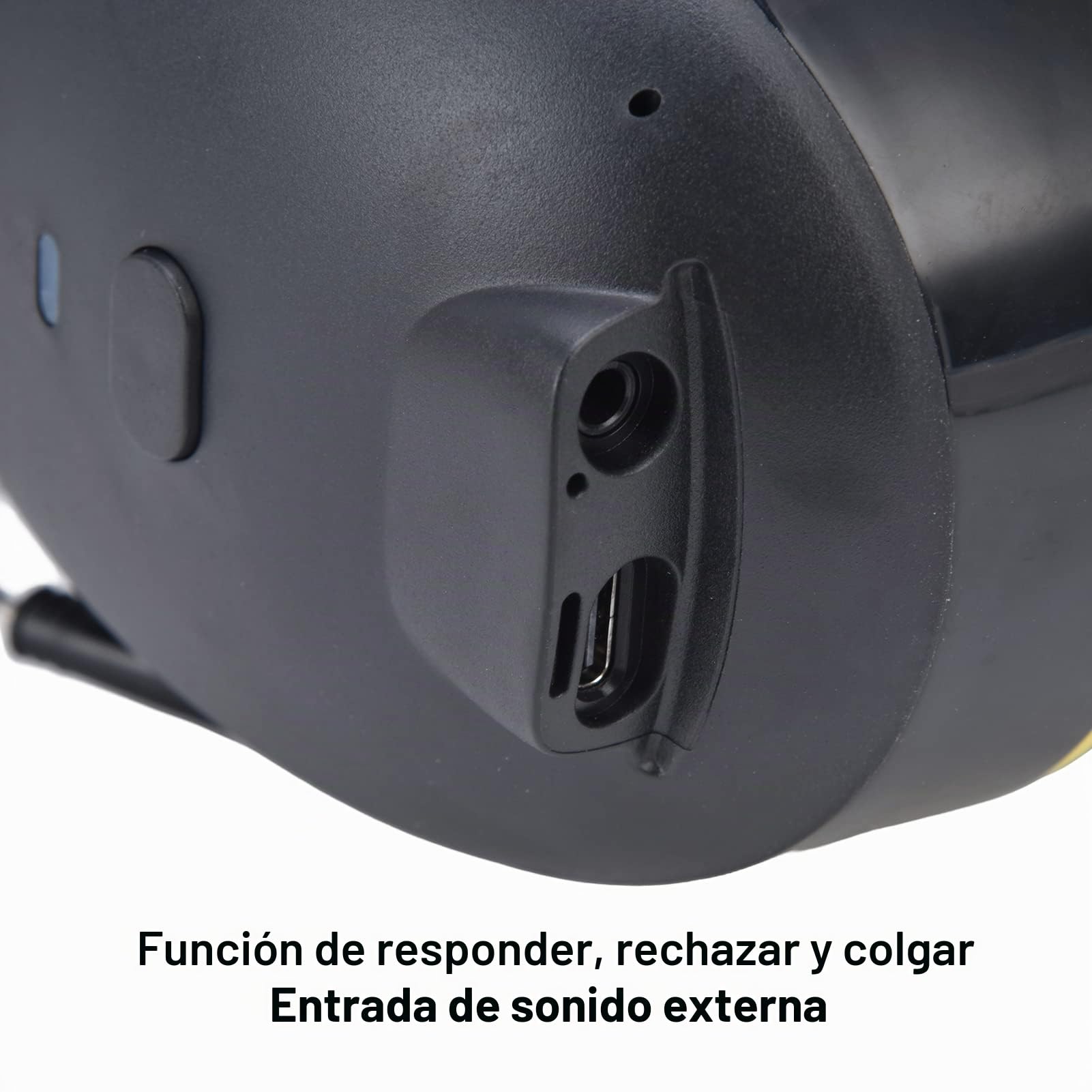 Orejeras de Protección Auditiva, Conexión Bluetooth Inalámbrica con Cancelación de Ruido Orejeras de Protección Auditiva para Tiro, Uso Industrial, Construcción, Talleres