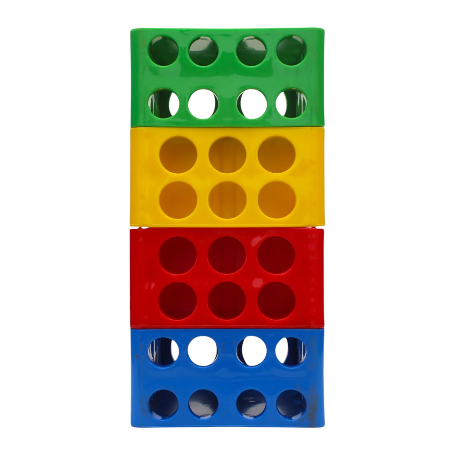 Plastic Rotatable Multi Rack for Test Tubes and Centrifuge Tubes – Holds Different Sizes (Pack of 1)-image-45