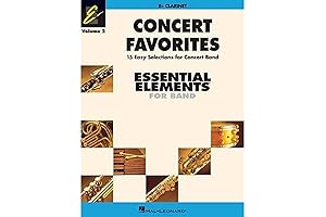 Essential Elements for Band Clarinet Book 1: Concert Favorites Vol. 2