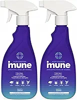 Imune Multi Inseticida de Tripla Ação Líquido - Spray 500 ml - 2 Unidades - Controle de Pragas para Ambientes com Segurança para Pets