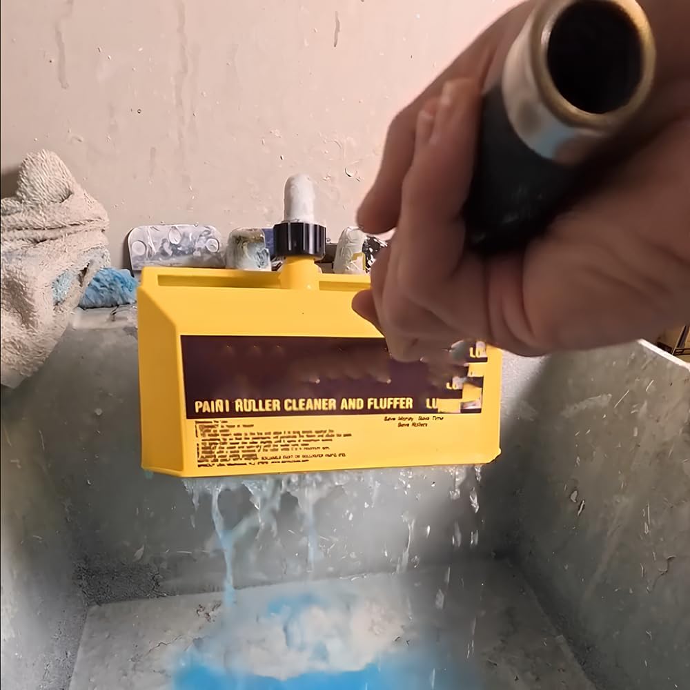 Outil de nettoyage de rouleau de peinture pour peintres