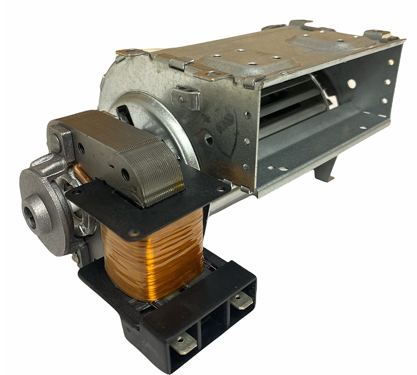 ERICAMBI, Ventilatore Tangenziale per Stufe a Pellet TGA 60/1-90/15 EMMEVI - FERGAS 112217, Ø Ventola 60mm, Dimensione Bocchetta 95x40mm, Lunghezza Totale 158mm