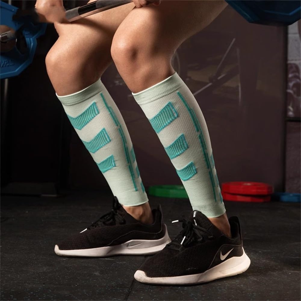 Manicotti Sportivi Per Polpacci Calzini a compressione for ciclismo, alpinismo, maratona, scaldamuscoli, fitness, scaldapolpacci